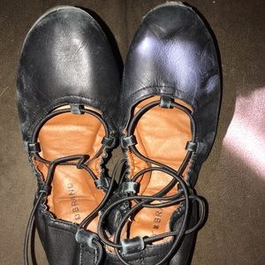 Black flats